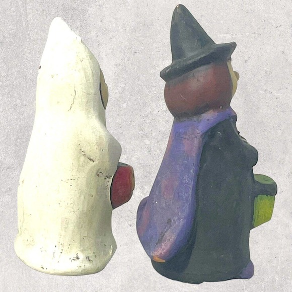 Midwest-CBK NEW Halloween Trick Or Treat Decorations 4 Pack Set Holiday Decor 3” - Picture 7 of 10